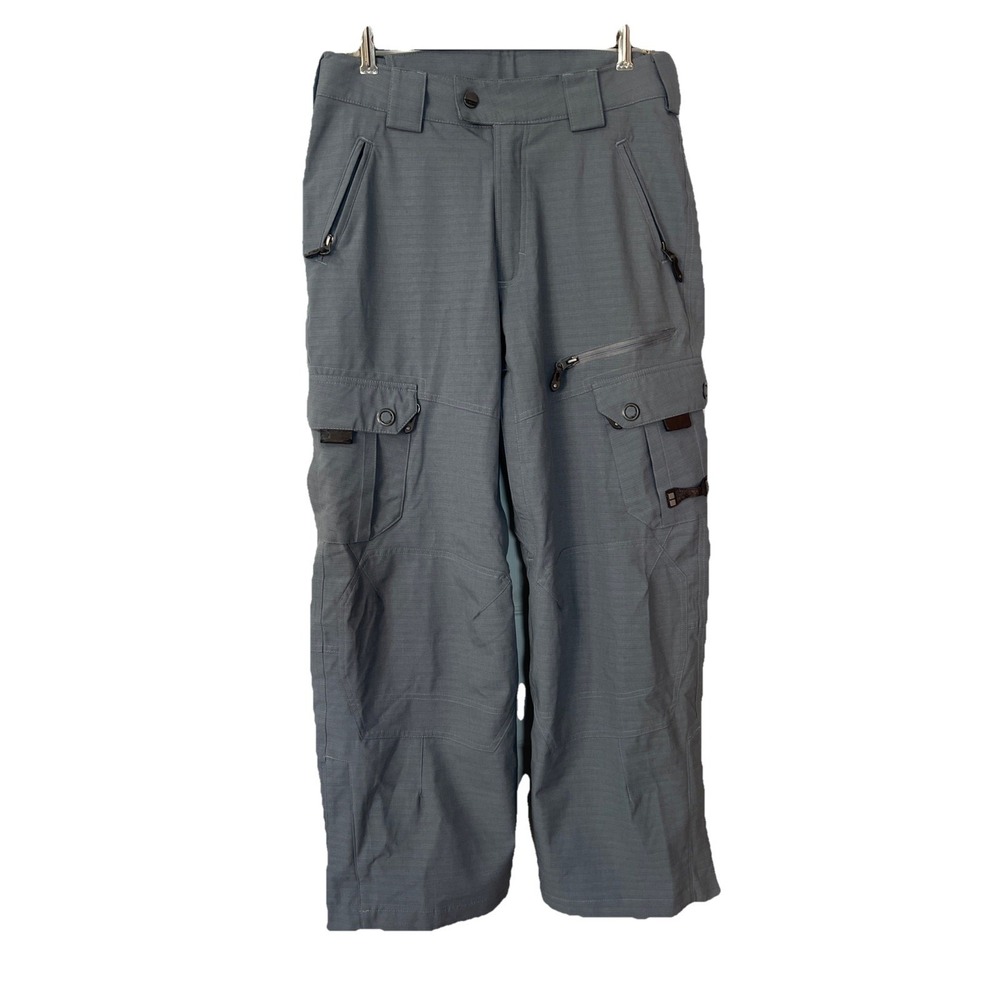 SIMS Mens Ski Snow Pants Insulated Gray Size Small Snowboard Vented‎